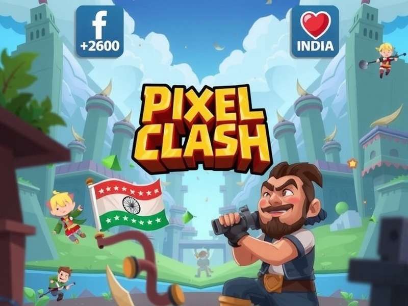 Pixel Clash India - The Ultimate Indian Battle Royale Pixel Clash India Game Banner