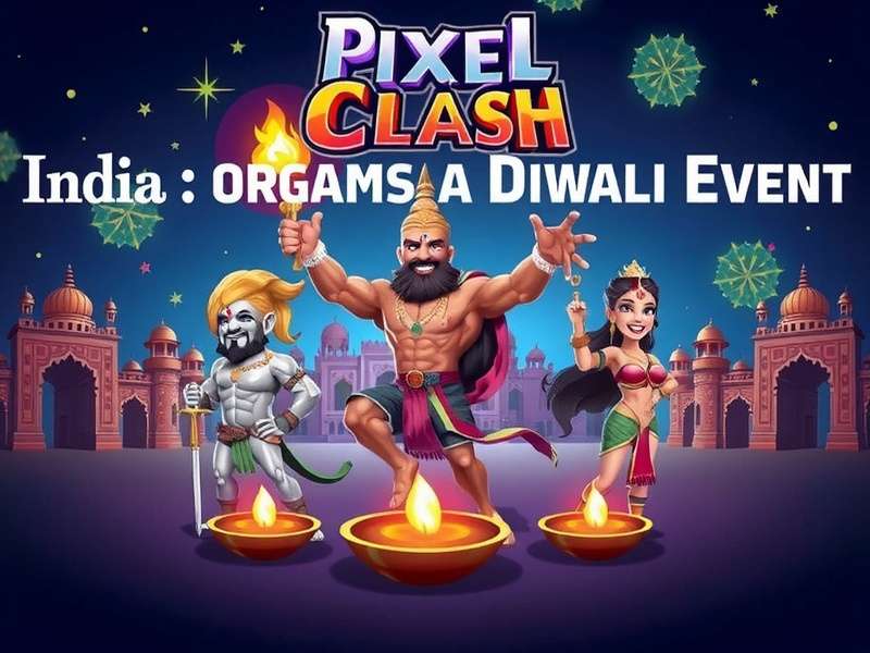 Diwali Celebration in Pixel Clash India Pixel Clash India Diwali Event